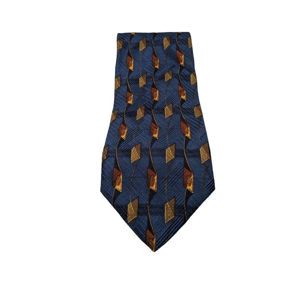 ROBERT TALBOTT Handmade in USA Silk Neck Tie Men's Geometric Print NWT $65 MSRP